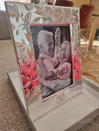 cornice argento celebrativa 50 anni