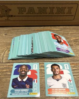 100 figurine tutte diverse fifa world cup panini