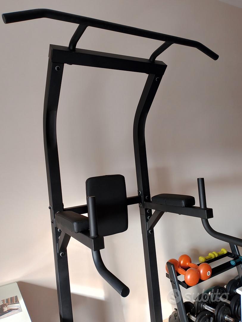 Panca Romana Multifunzione Pieghevole - Per Addominali, Iperestensioni E Dips, Regolabile In Altezza - Foto 5