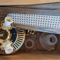 Lampadario ventilatore da soffitto Guek