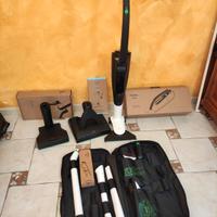Vorwerk Folletto VK7s Nero senza filo Kit Completo