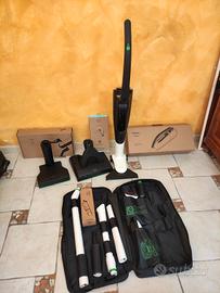 Vorwerk Folletto VK7s Nero senza filo Kit Completo