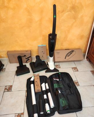 Vorwerk Folletto VK7s Nero senza filo Kit Completo