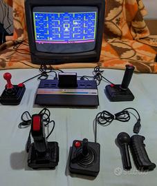 Console Atari 2600 + giochi + joystick + tv