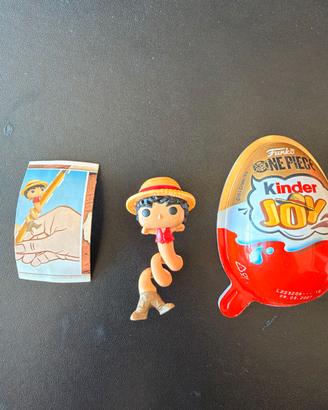Kinder Joy Funko One Piece Luffy VS379 + cartina
