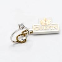 Anello G U L V I N in oro bianco 18 kt A.910