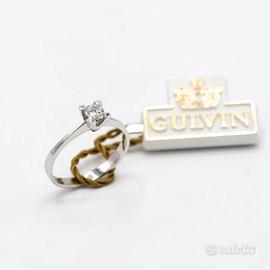 Anello G U L V I N in oro bianco 18 kt A.910