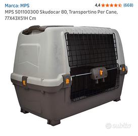 Kennel / trasportino cane 77*43*51cm