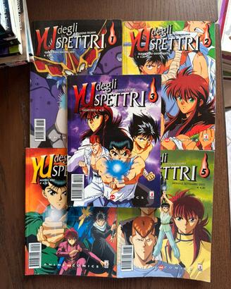 “Yu degli Spettri” (Yu Yu Hakusho) 1-5 COMPLETA