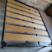 Rete a doghe in legno Letto Matrimoniale