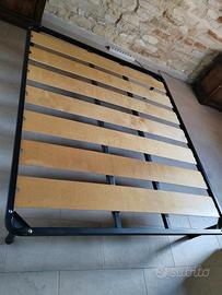 Rete a doghe in legno Letto Matrimoniale