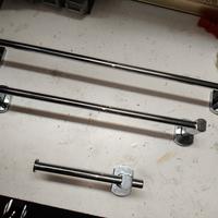 SET PORTA ASCIUGAMANI TRE PEZZI