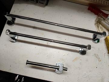 SET PORTA ASCIUGAMANI TRE PEZZI