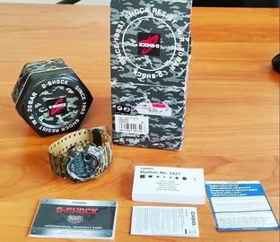 Casio g-shock camouflage militare