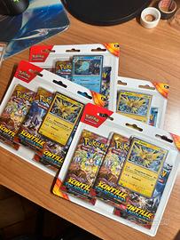 Blister 3-Buste di Scintille Folgoranti: Zapdos