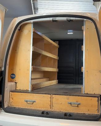 Scaffalatura furgone caddy maxi