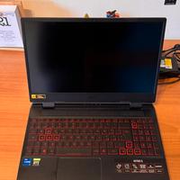 Acer Nitro 5 i7 12gen RTX 3050ti - non funzionante
