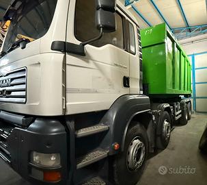 Man TGA 41-480 8x4 impianto scarrabile