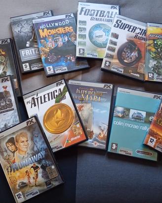 12 giochi FX per PC su Dvd