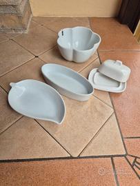 set ceramiche bianche 