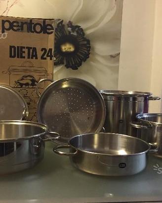 Batteria Pentole ICM " Le Pentole DIETA 24"