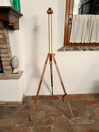 Cavalletto pittura legno