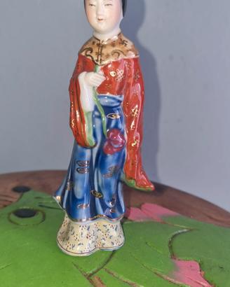 statuetta porcellana cinese vintage 