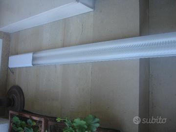 Lampadario a plafoniera ilesa 2 neon 58kw