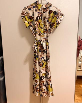 Vestito midi floreale