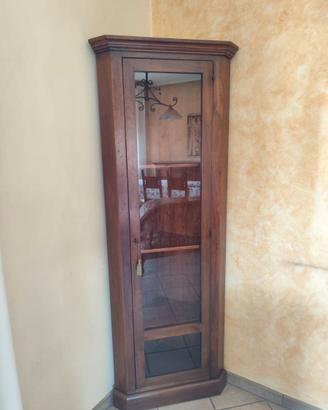 Vetrinetta angolare stile classico