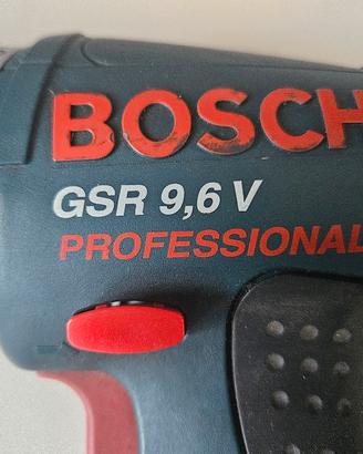trapano bosch 9.6v senza batteria