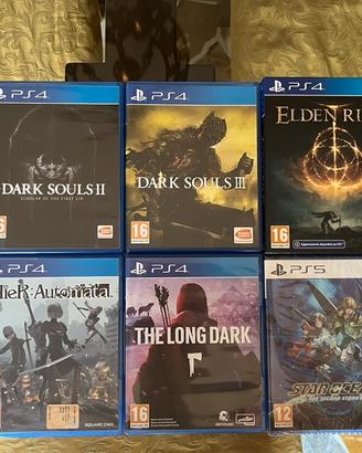 8 Videogiochi PS4 e PS5 NON SPEDISCO