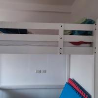 Letto soppalco Ikea per materasso 140*200