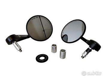 Coppia specchietti destro/sinistro nero FAR x moto