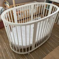 Letto Stokke Sleepi bianco