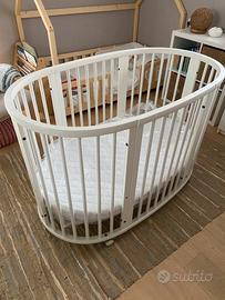 Letto Stokke Sleepi bianco