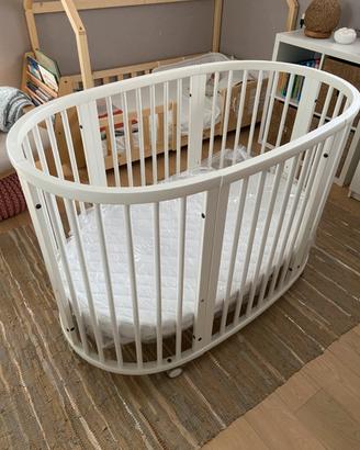 Letto Stokke Sleepi bianco