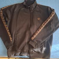 Felpa Uomo Fred perry zip e fettuccia logata