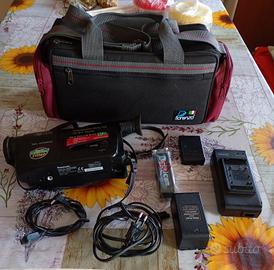 videocamera vintage VHS-C Panasonic NV-RX10 set