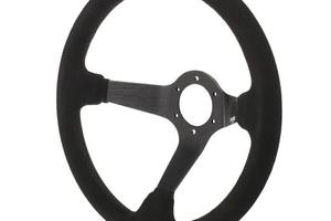 Volante sportivo a calice Carrera 35 in camoscio