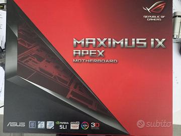 Asus Maximus IX Apex bundle completo NON FUNZION.