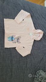 Felpa rosa Stitch H&M 8/10 anni NUOVA