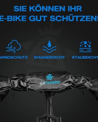 Ebike-Watsabro copertura manubri biciclette