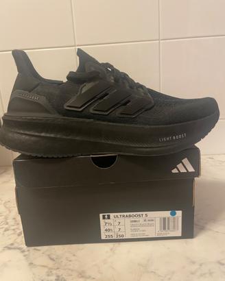 SCARPE ADIDAS ULTRABOOST 5 40 2/3 CORSA RUNNING