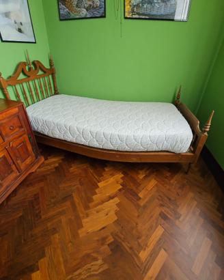 Letto singolo con materasso