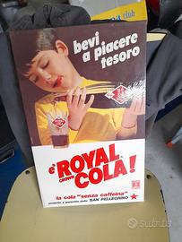 Locandina pubblicitaria da bar anni 60 originale