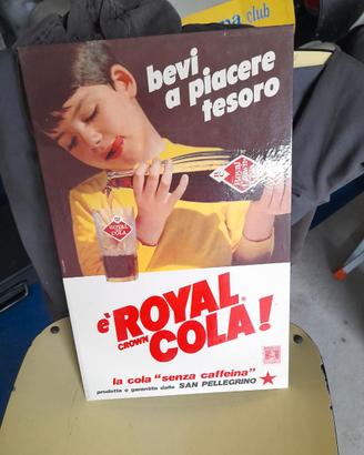 Locandina pubblicitaria da bar anni 60 originale