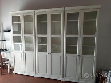 Librerie / Vetrine in legno massello-Ikea Liatorp