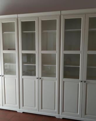 Librerie / Vetrine in legno massello-Ikea Liatorp