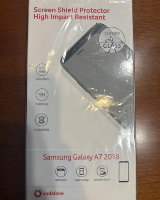 Pellicola in vetro temperato per Samsung Galaxy A7